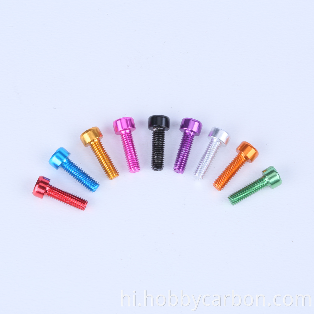 socket cap head aluminum key screw